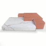 4 Parça Modüler – Tekerli Porselen Orta Sehpa (PM-S009)