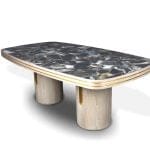 Led Işıklı Porselen Masa 210x120cm (PM-M022)