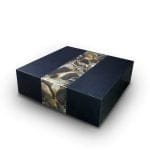 Led Işıklı Tekerli Porselen Orta Sehpa 100x100x30cm (PM-S012)