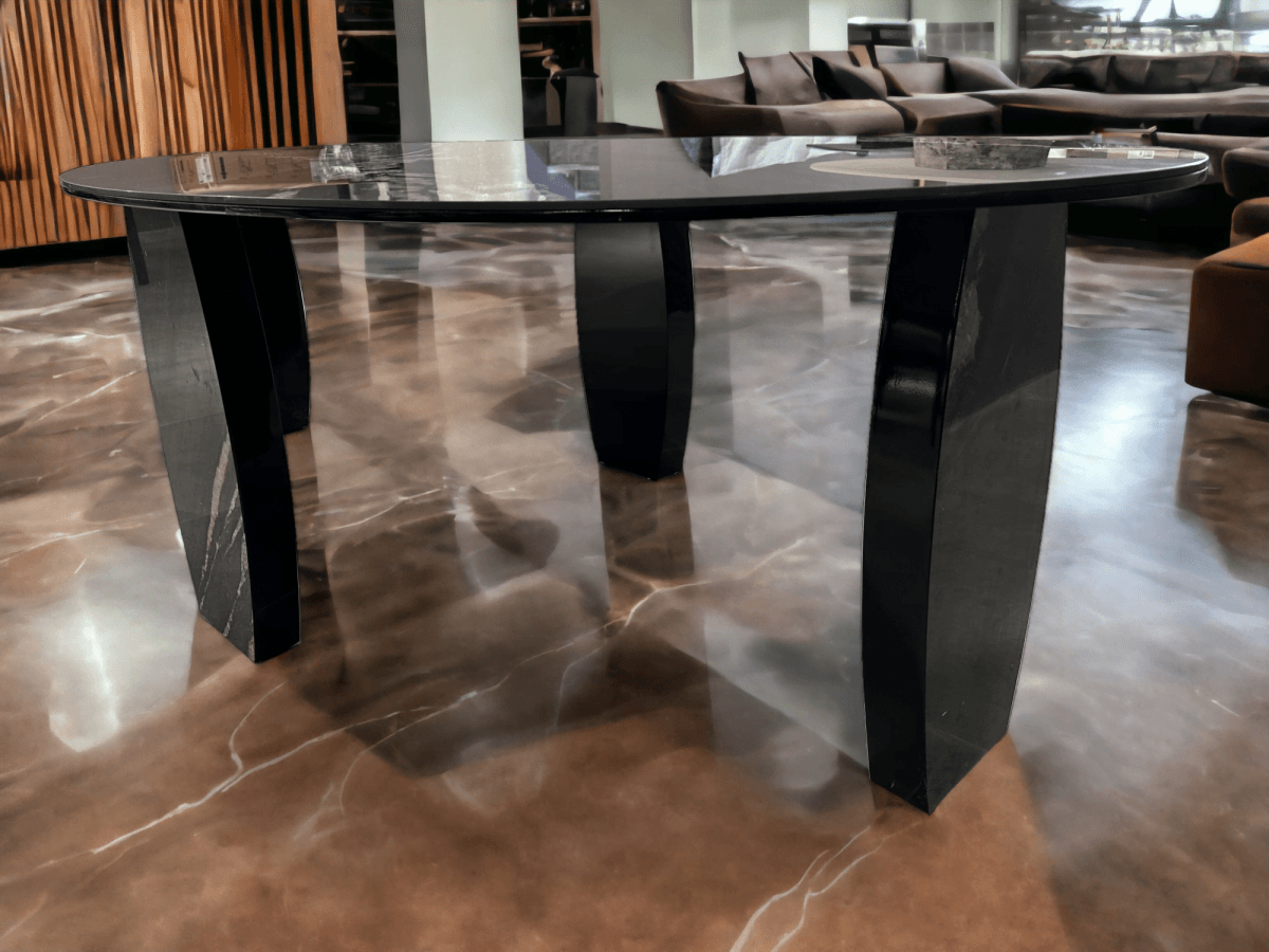 PM-S001-1 Porselen Sehpa 120x50x50cm Elips Model (PM-S001)