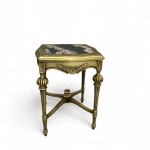 Avangard Tasarım Porselen Kare Sehpa 40x40x50cm (PM-S007)